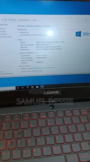 New Laptop Lenovo Legion 5 8GB Intel Core I5 SSD 512GB