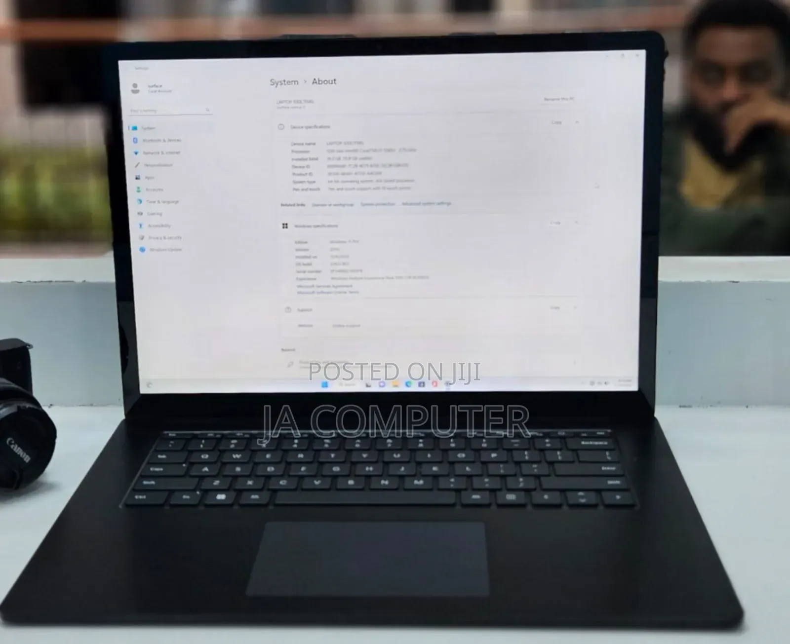 New Laptop Microsoft Surface Laptop 5 16GB Intel Core I7 SSD 256GB