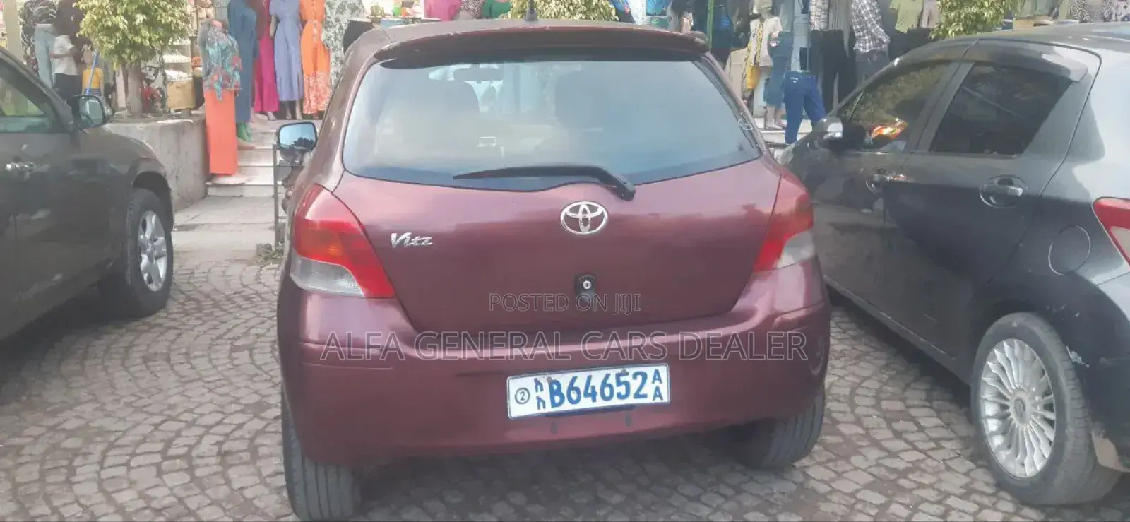 Toyota Yaris 2010 Burgundy