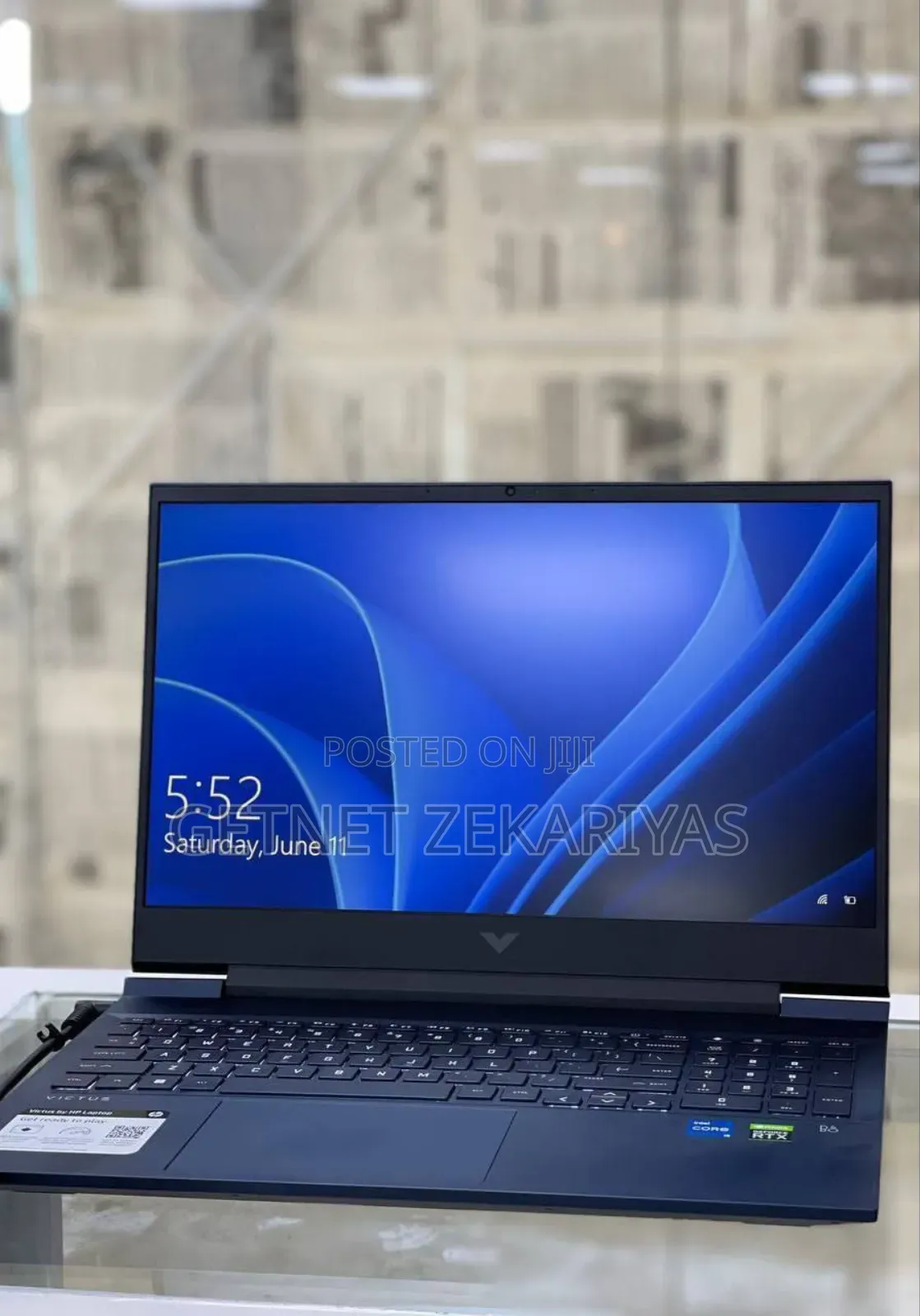 New Laptop HP Victus 15 16GB Intel Core I5 SSD 512GB