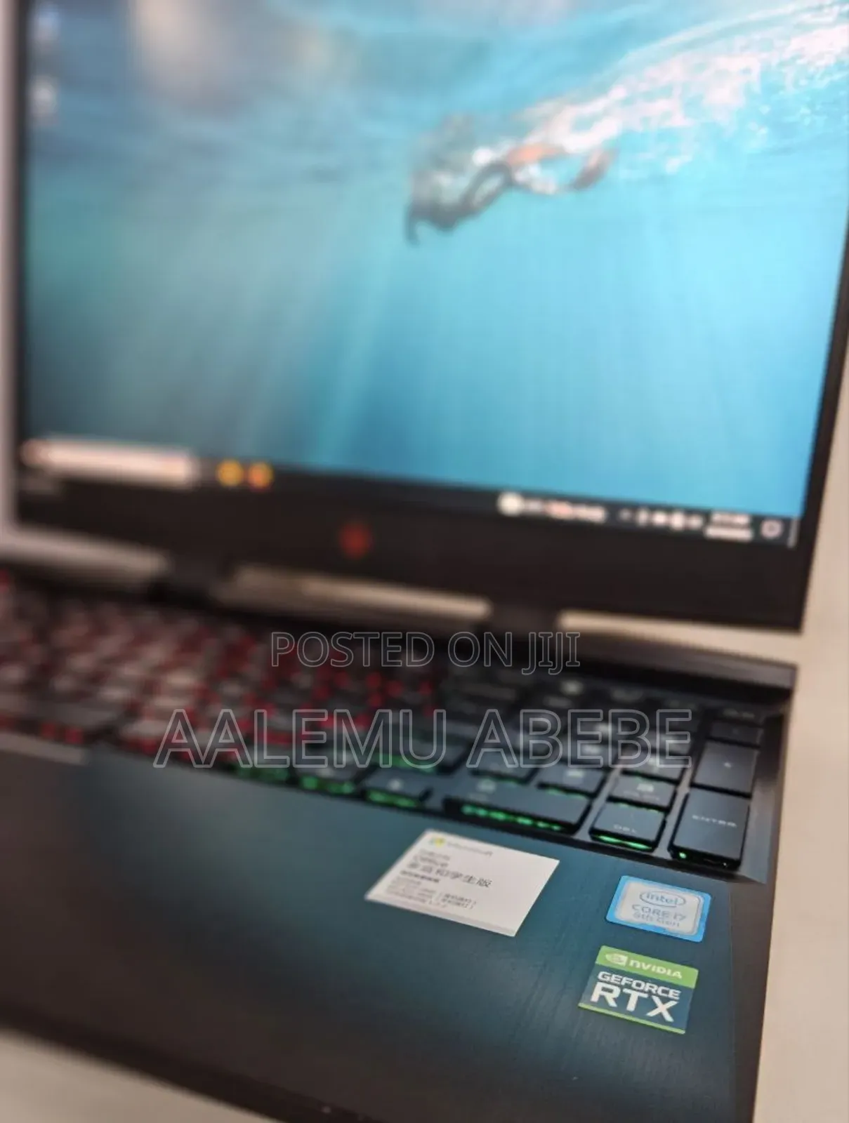 New Laptop HP Omen X 16GB Intel Core I7 SSD 512GB