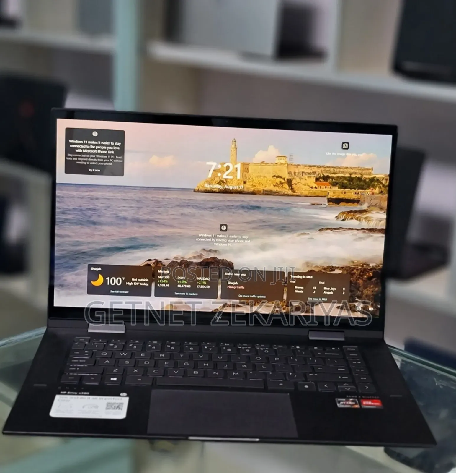 New Laptop HP Envy X360 16GB AMD Ryzen 7 SSD 512GB