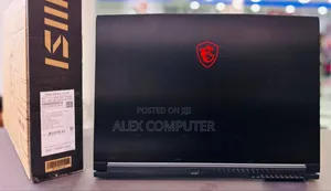 New Laptop MSI GF63 16GB Intel Core I7 SSD 512GB