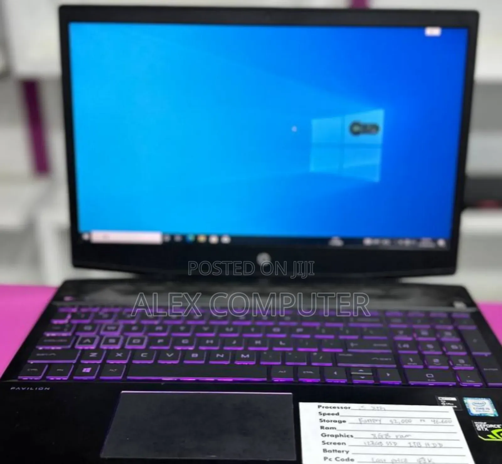 New Laptop HP Pavilion Power 15 8GB Intel Core I5 HDD+SSD 1T