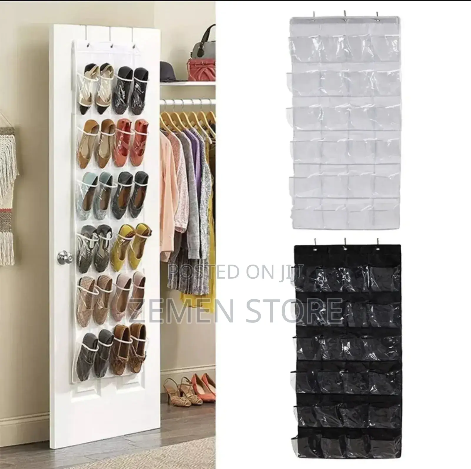 Over the Door Organizer With Upto 24 Pockets