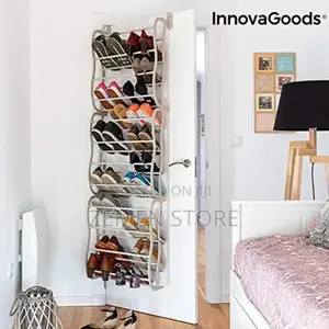 Photo - Space Saver! 36 Pair Over The Door Shoe Rack