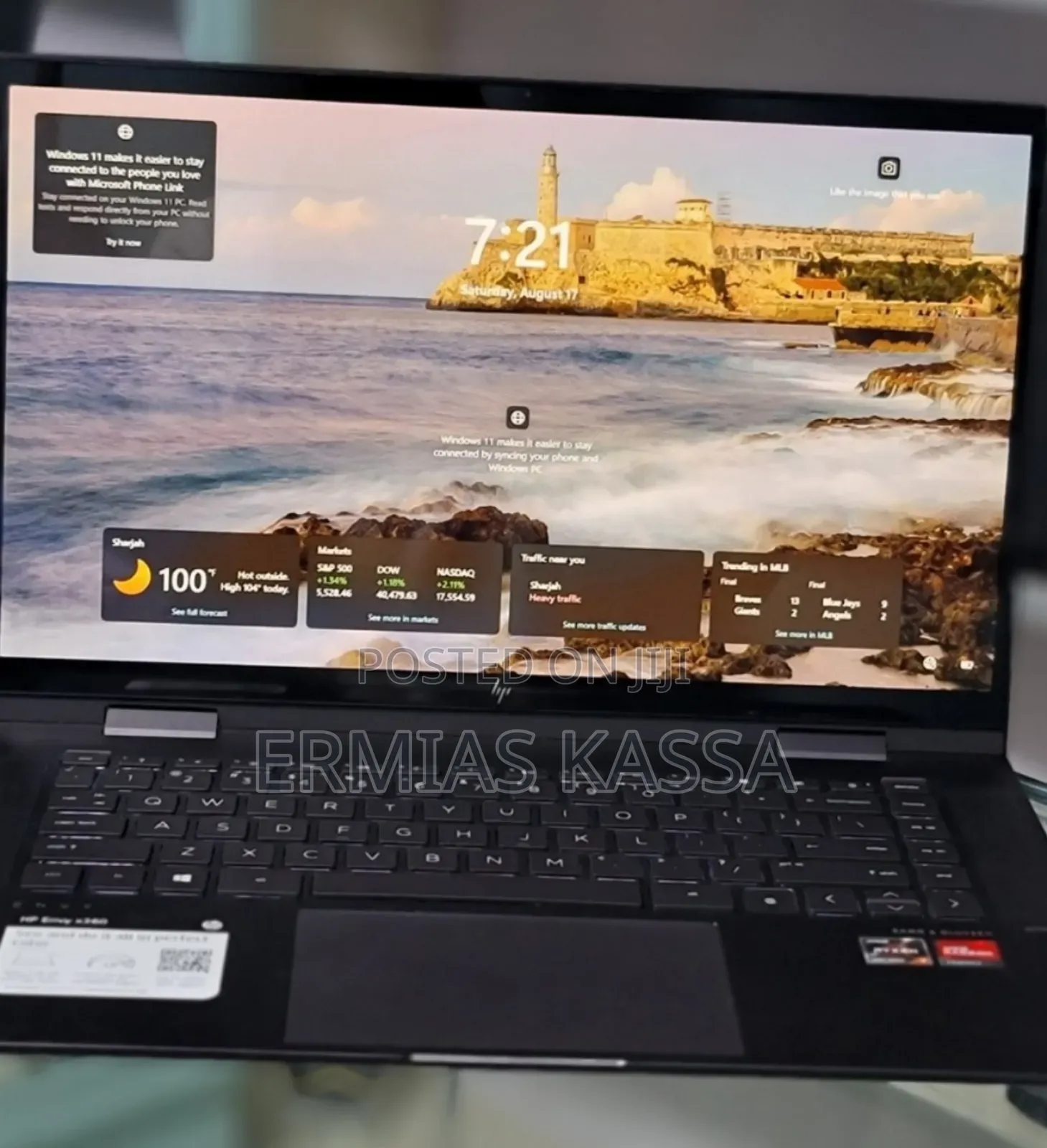 New Laptop HP Envy X360 15t 16GB AMD Ryzen 7 SSD 512GB