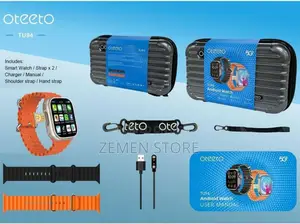 5G OTEETO TU94 Android Smart Watch ሲም ካርድ የሚቀበል