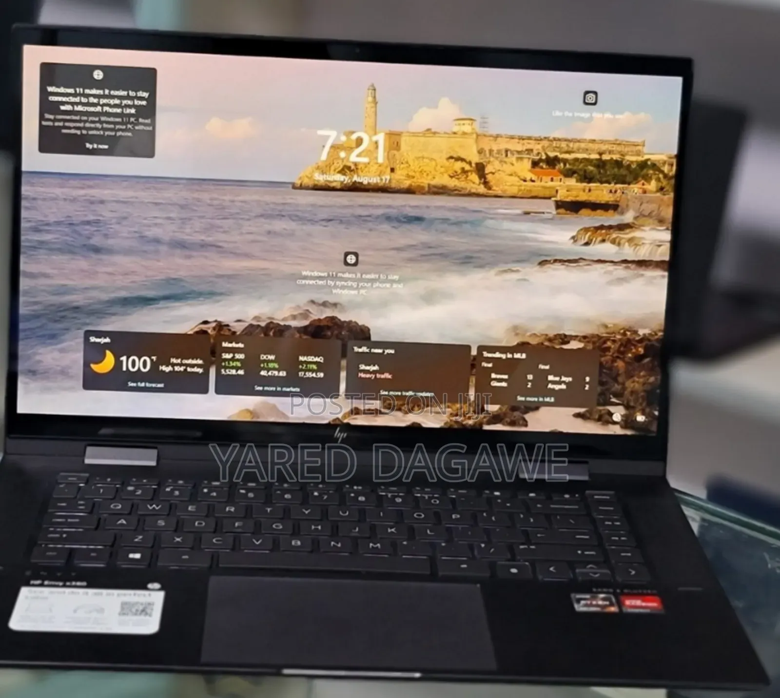 New Laptop HP Envy X360 16GB AMD Ryzen 7 SSD 512GB