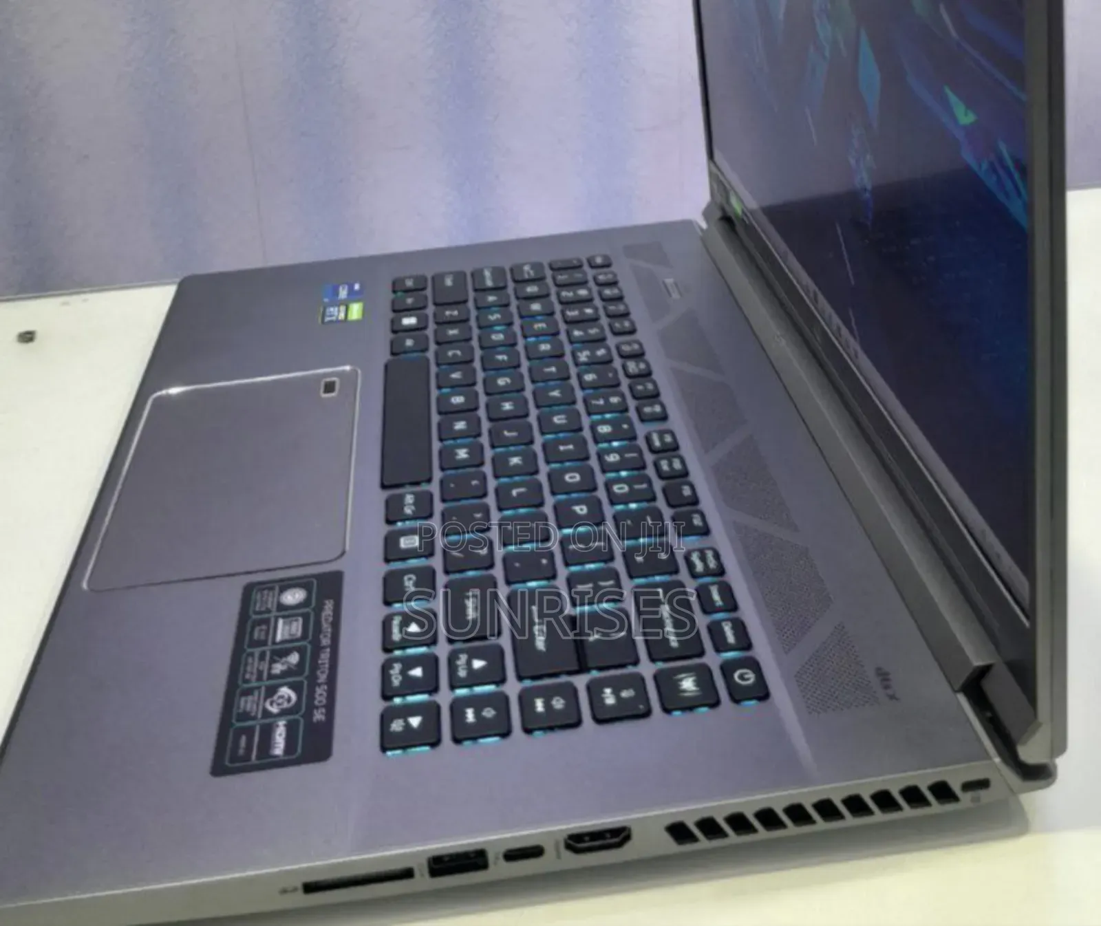 New Laptop Acer Predator Triton 300 16GB Intel Core I7 SSD 2T