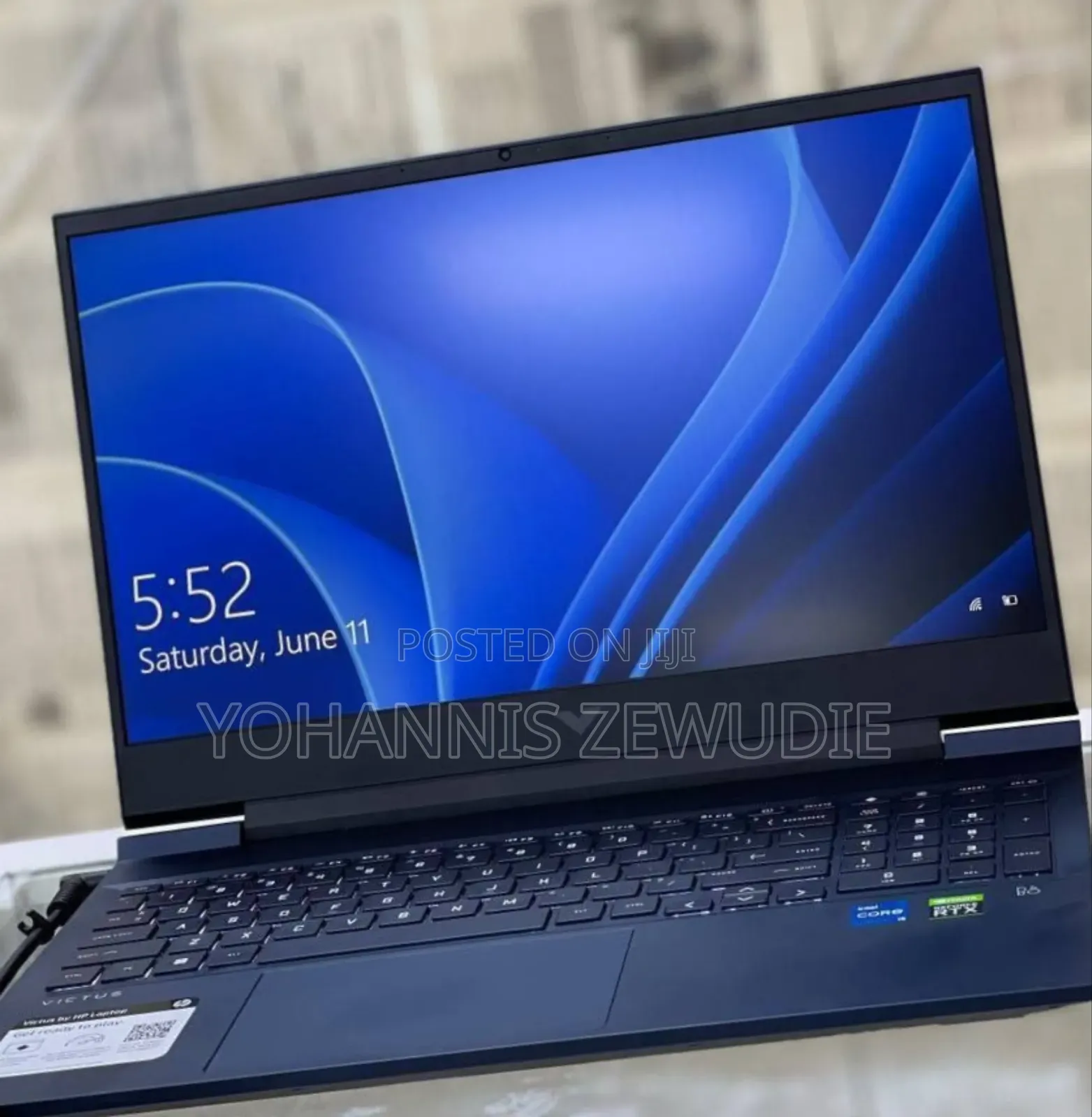 New Laptop HP Victus 15 16GB Intel Core I5 SSD 512GB