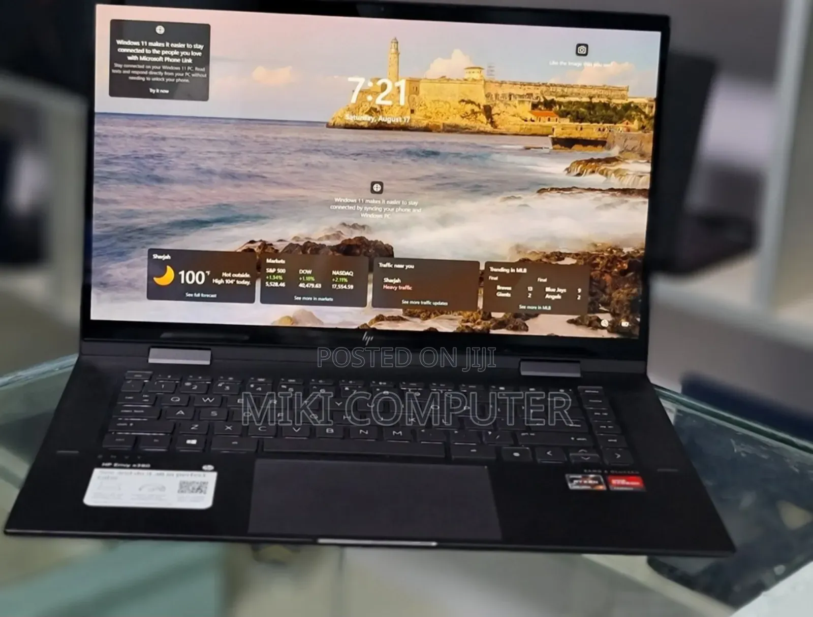 New Laptop HP Envy X360 16GB AMD Ryzen 7 SSD 512GB