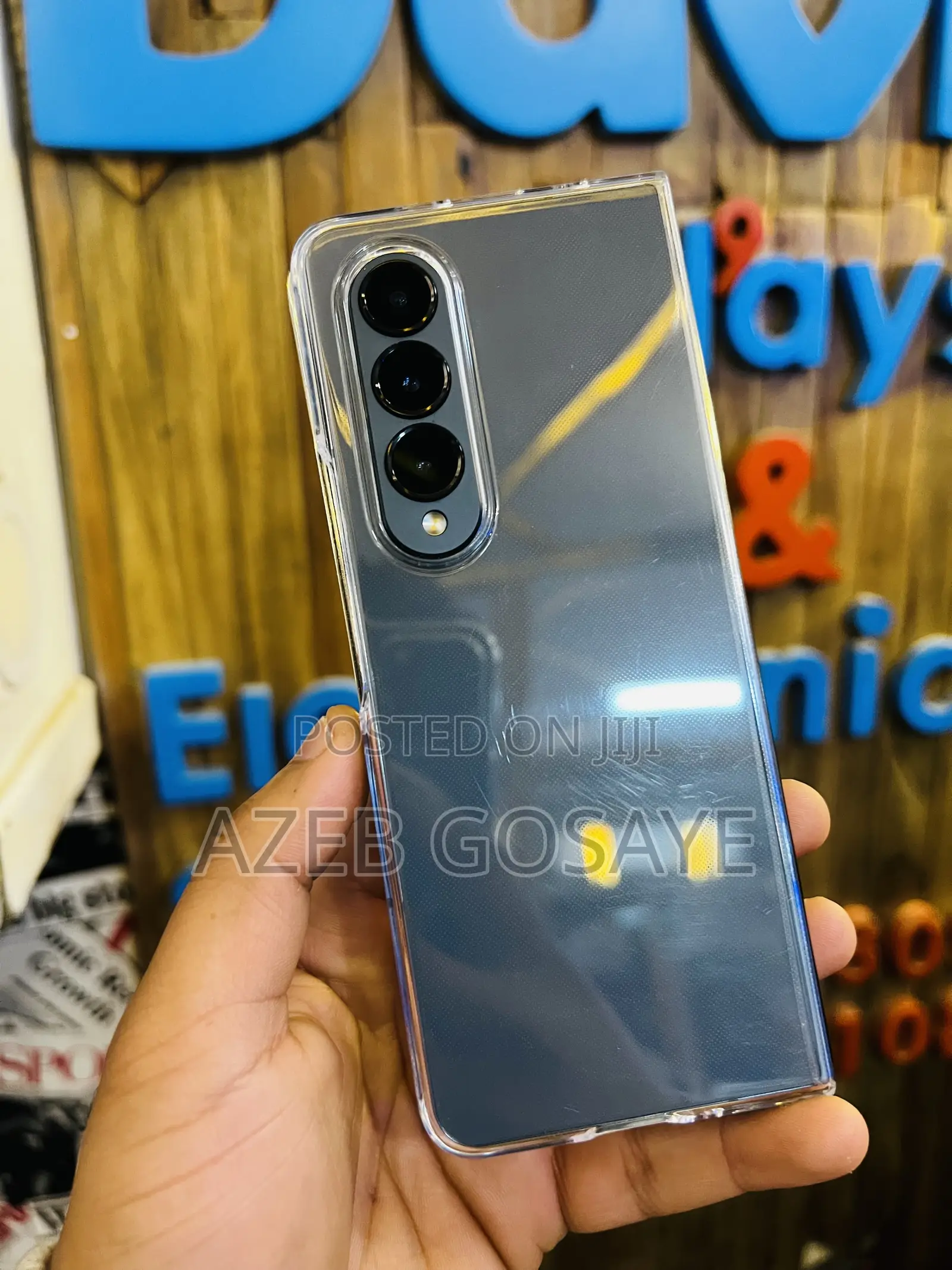 New Samsung Galaxy Z Fold4 256 GB Black