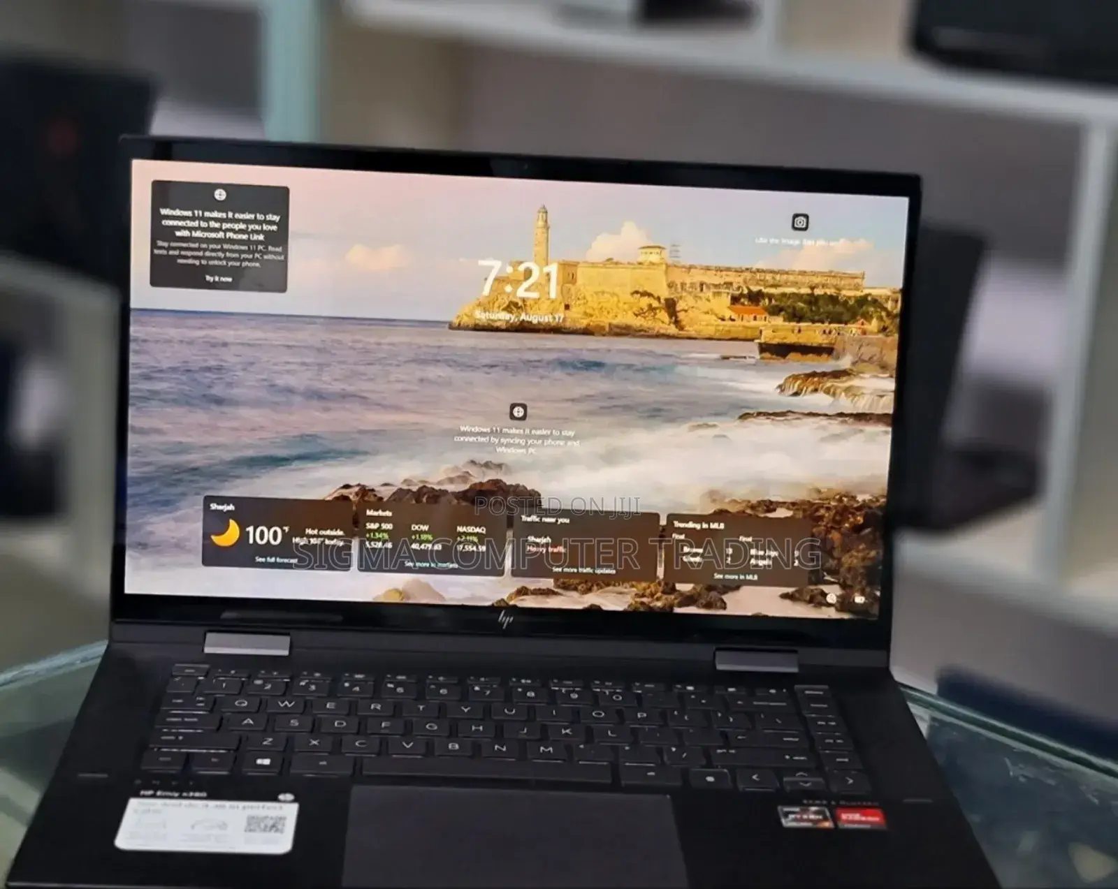 New Laptop HP Envy X360 16GB AMD Ryzen 7 SSD 512GB