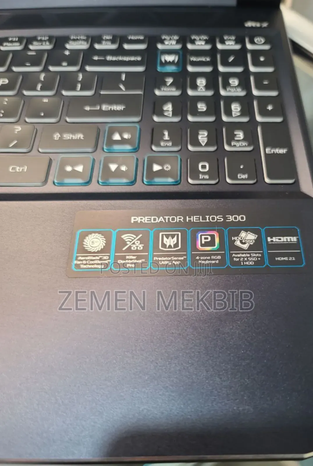 New Laptop Acer Predator Helios 300 16GB Intel Core I9 SSD 512GB