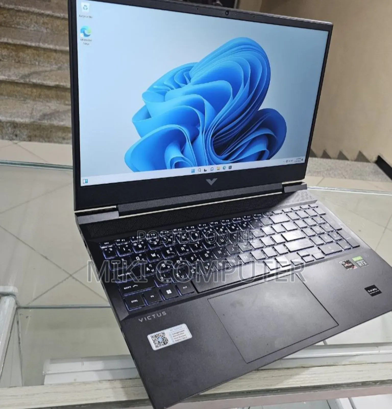 New Laptop HP Victus 15 24GB AMD Ryzen 5 SSD 512GB