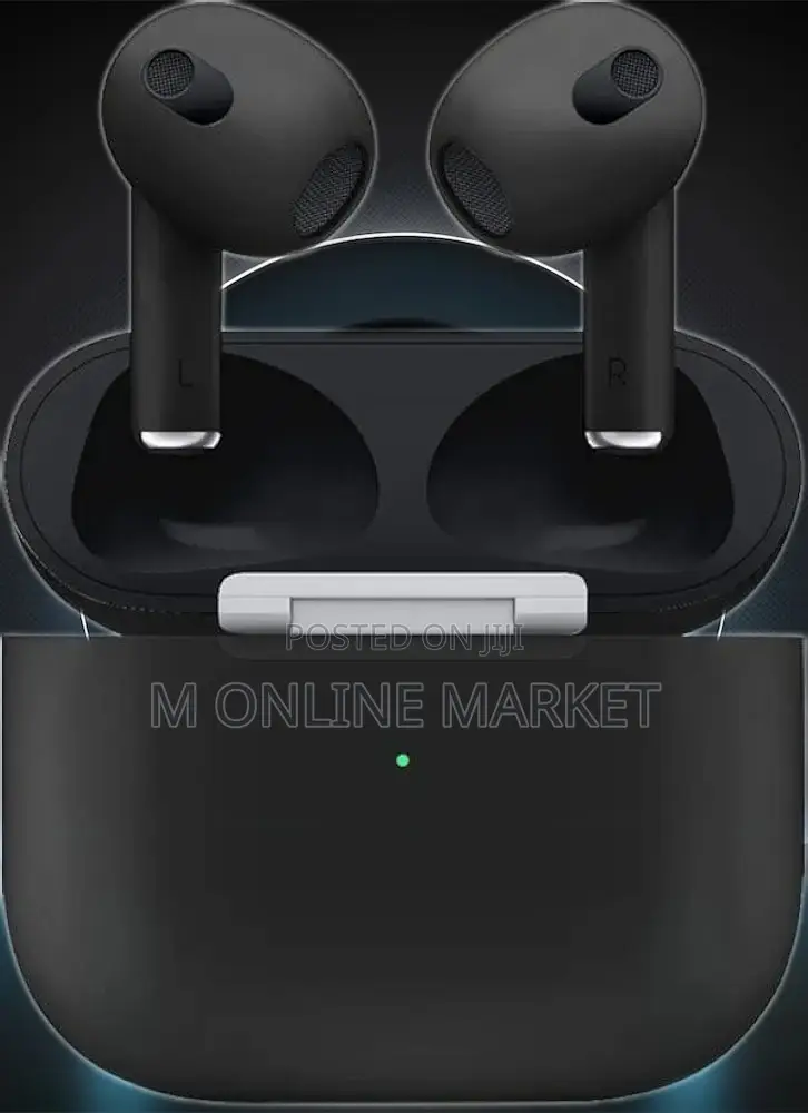 Airpods Pro 3rd Gen Black Design Overview