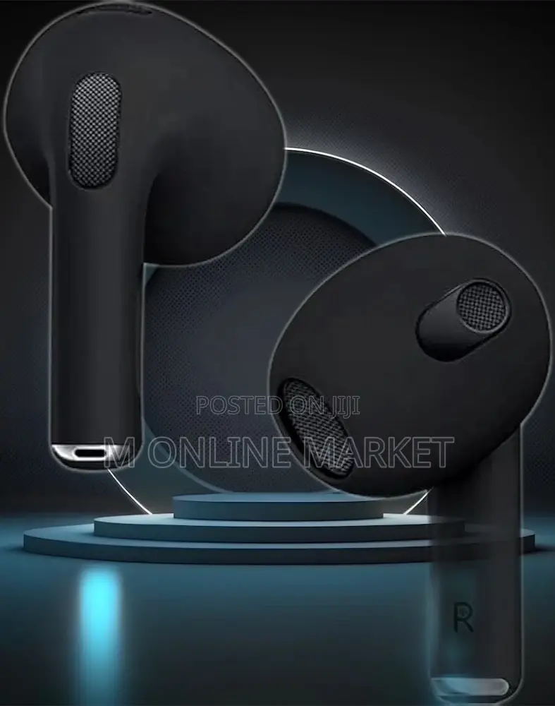 Airpods Pro 3rd Gen Black Design Overview