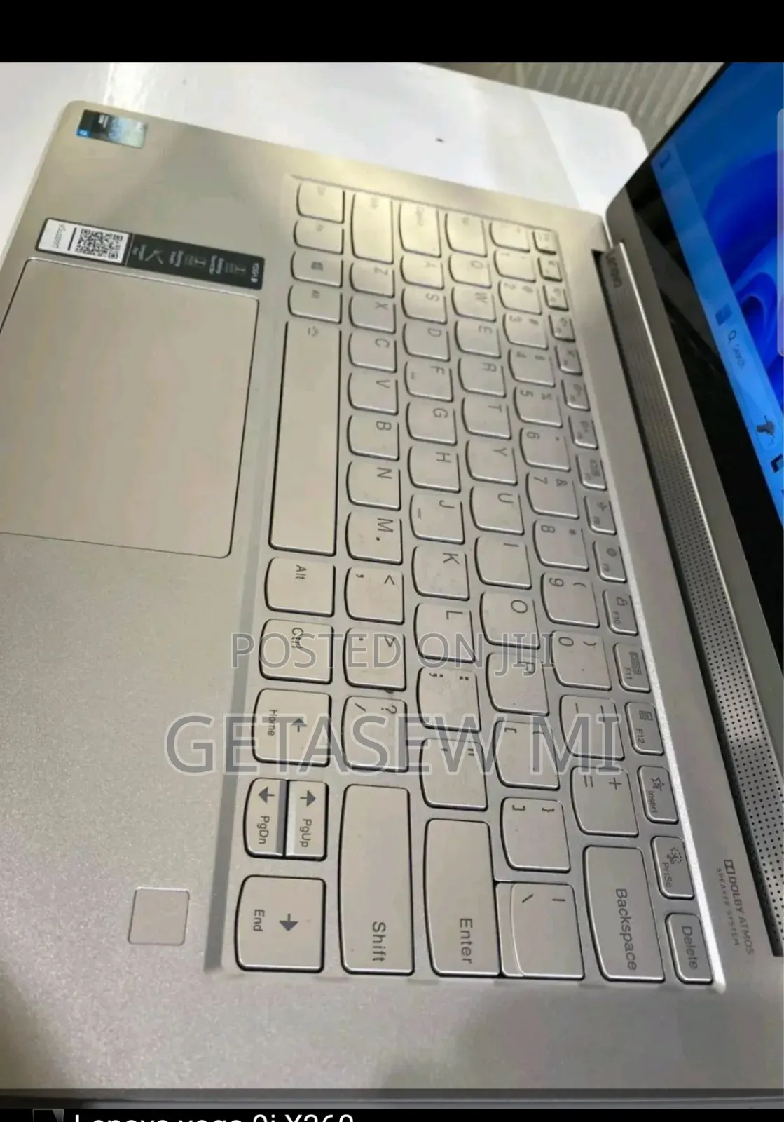 New Laptop Lenovo Yoga 9i 16GB Intel Core I7 SSD 512GB