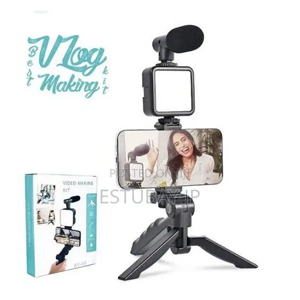 ቪዲዮ መስራት ኪት ቮሎግ ትሪፖድ