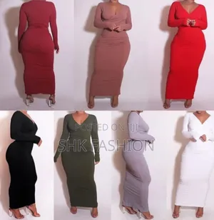 Wrap Bodycon Maxi Dress