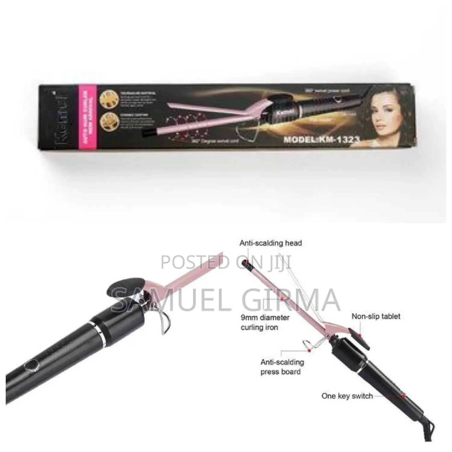  Kemei Auto Hair Curler
