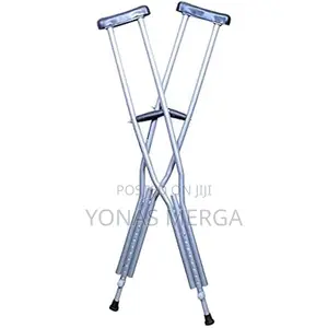 Photo - Crutches for Pair of Adjustable Underarm Axilla Crutches