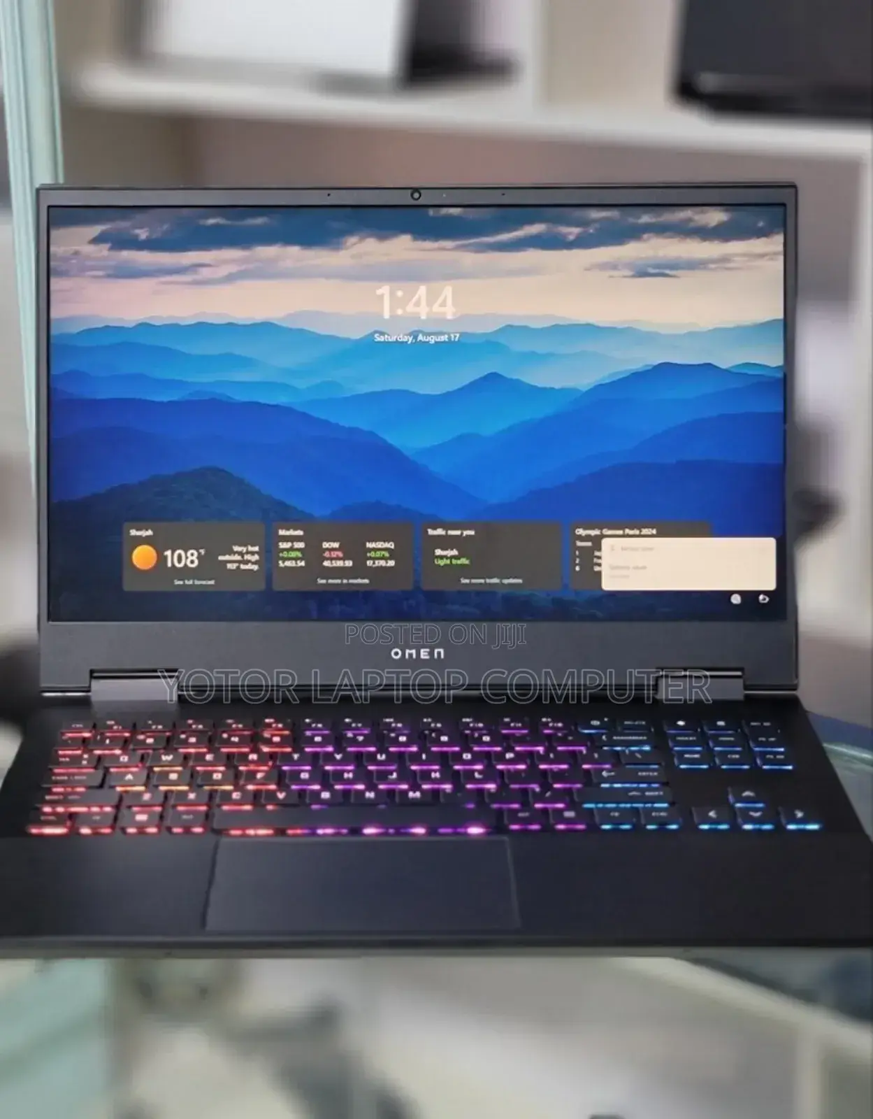 New Laptop HP Omen 15t 6GB AMD Ryzen 7 SSD 512GB