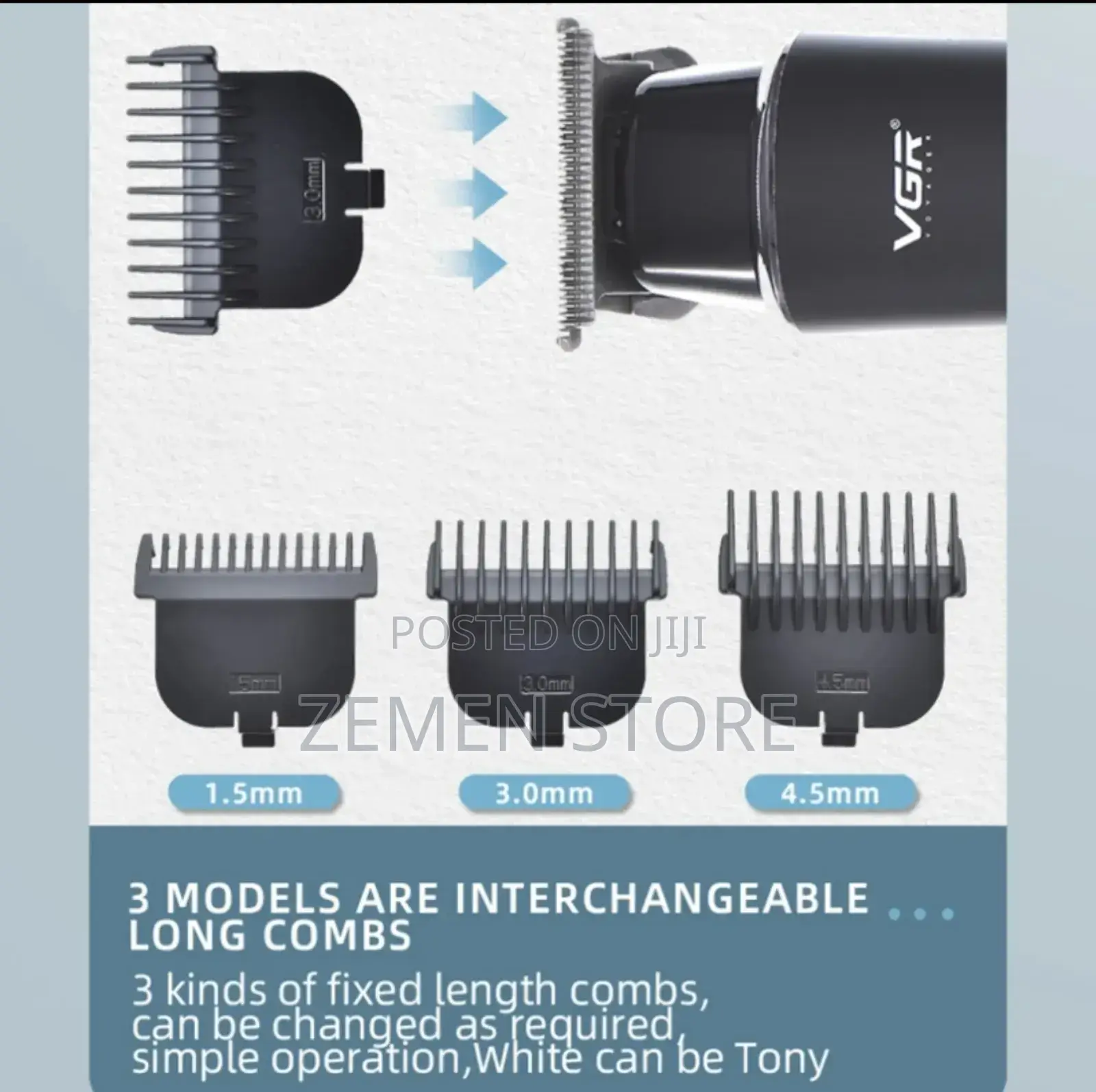 Sealed High Quality VGR Professional Hair Trimmer