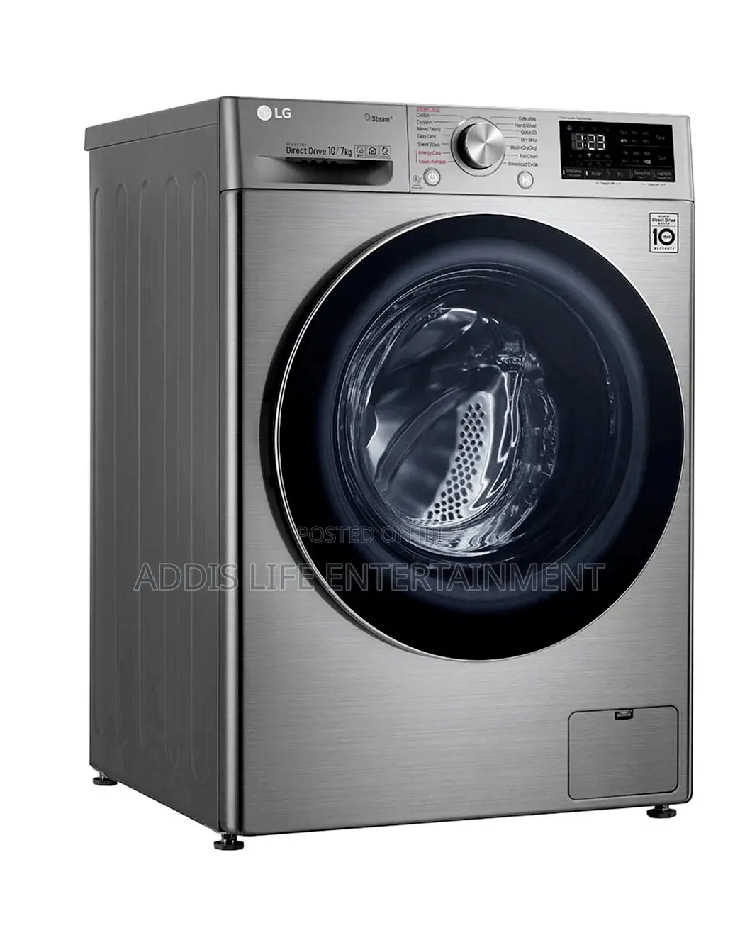 Lg Front Load Washer Dryer 10.5/7kg-Steam Technology,Thinqtm