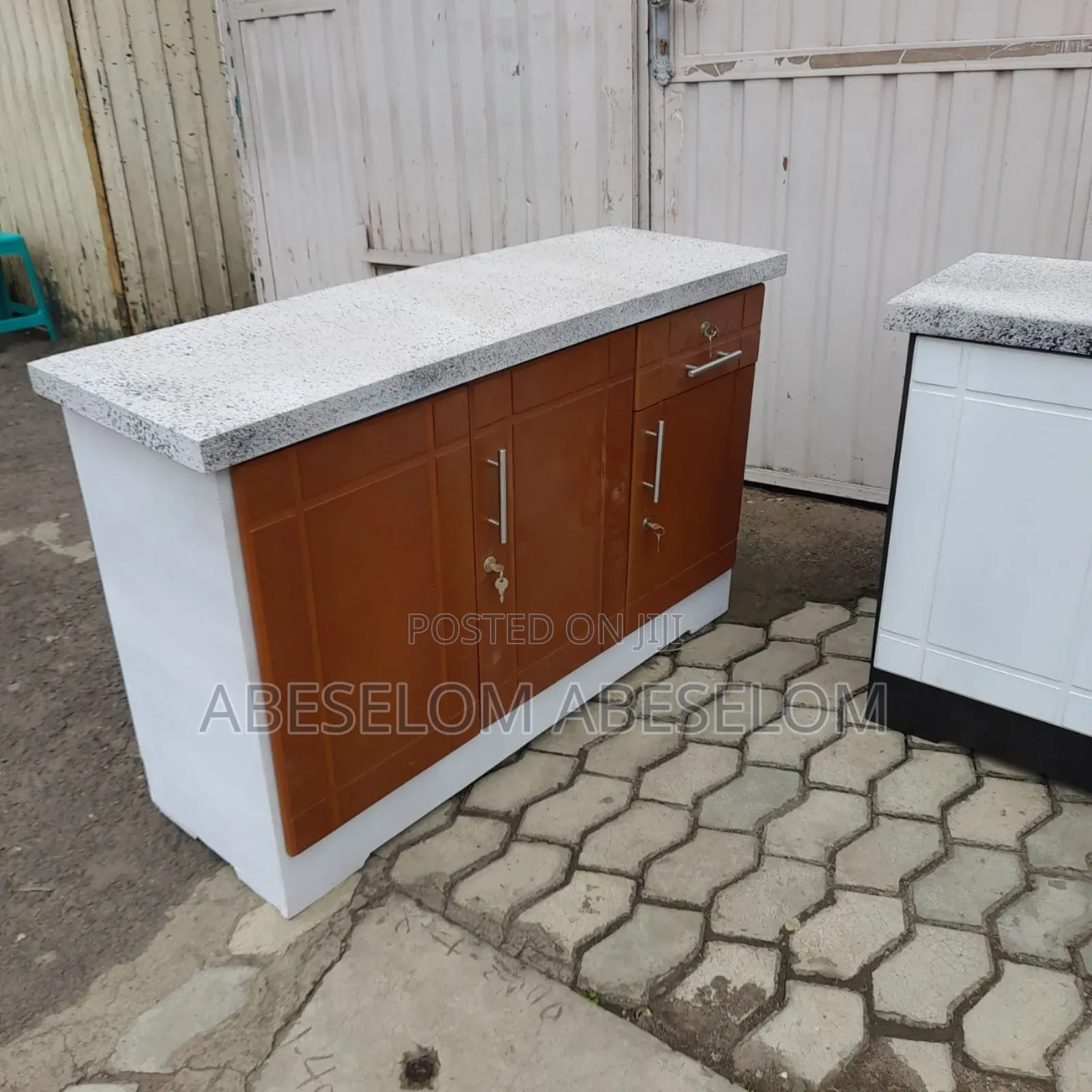 1,20 Cm ኪችን ቡፌ