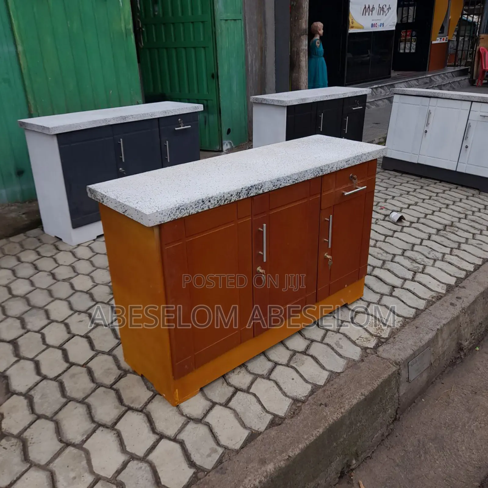 1,20 Cm ኪችን ካብኔት