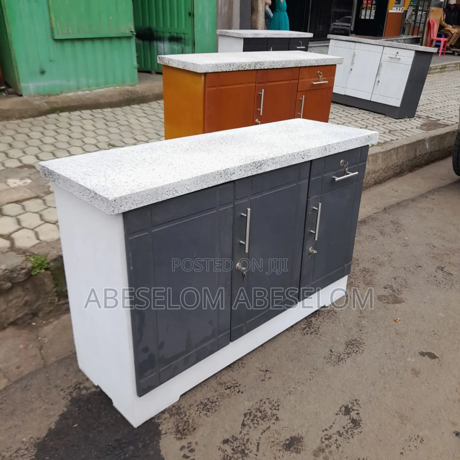 1,20 Cm ኪችን ካብኔት