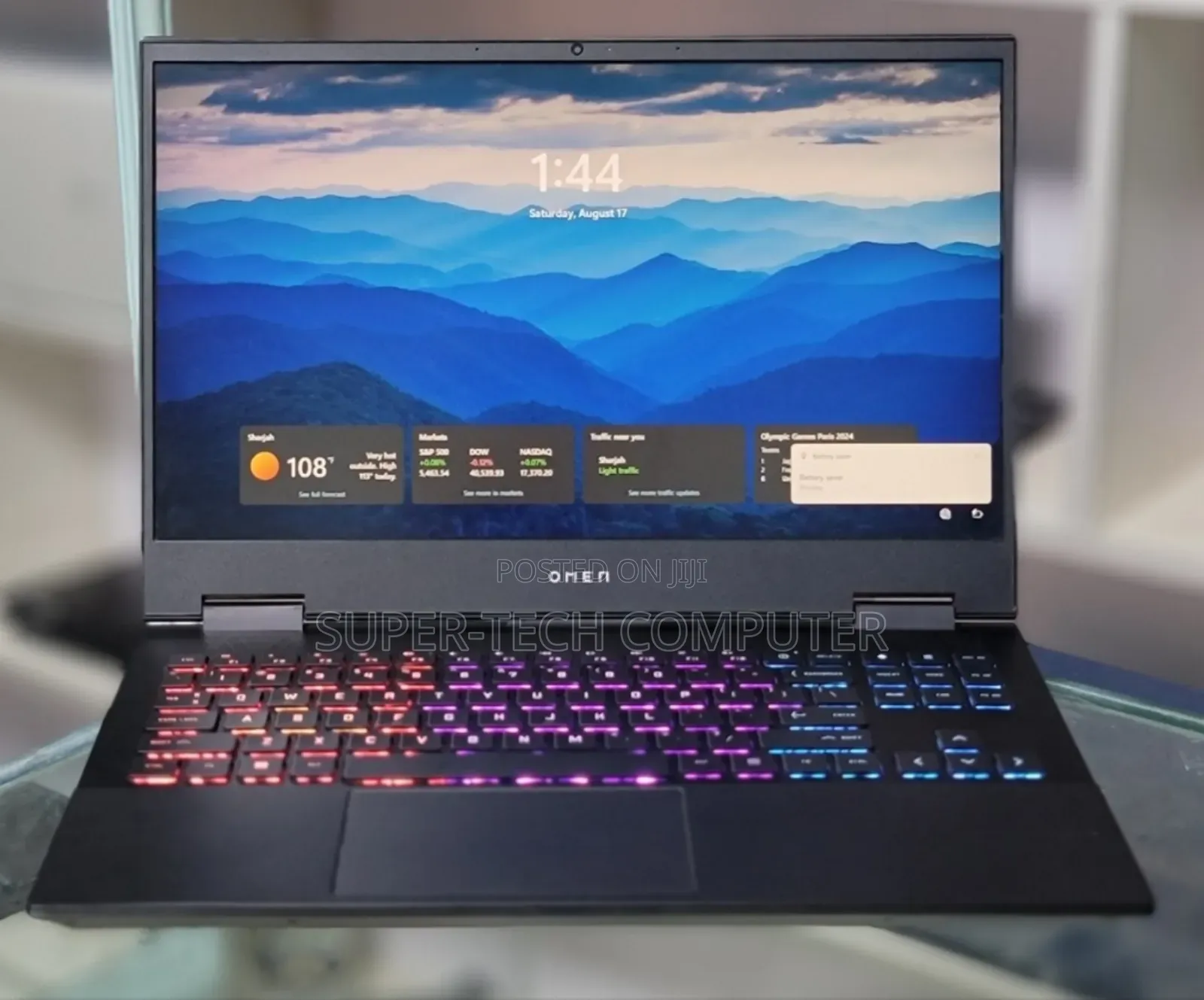 New Laptop HP Omen 15 16GB AMD Ryzen 7 SSD 512GB