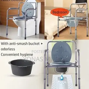 Photo - Lightweight,3 in 1 Medical Toilet Chair Stool, for Adults,