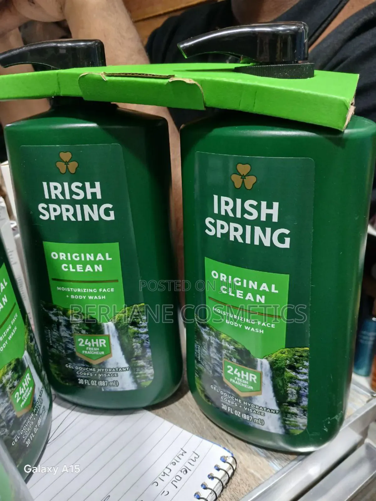 Irish Spring Face and Body Wash