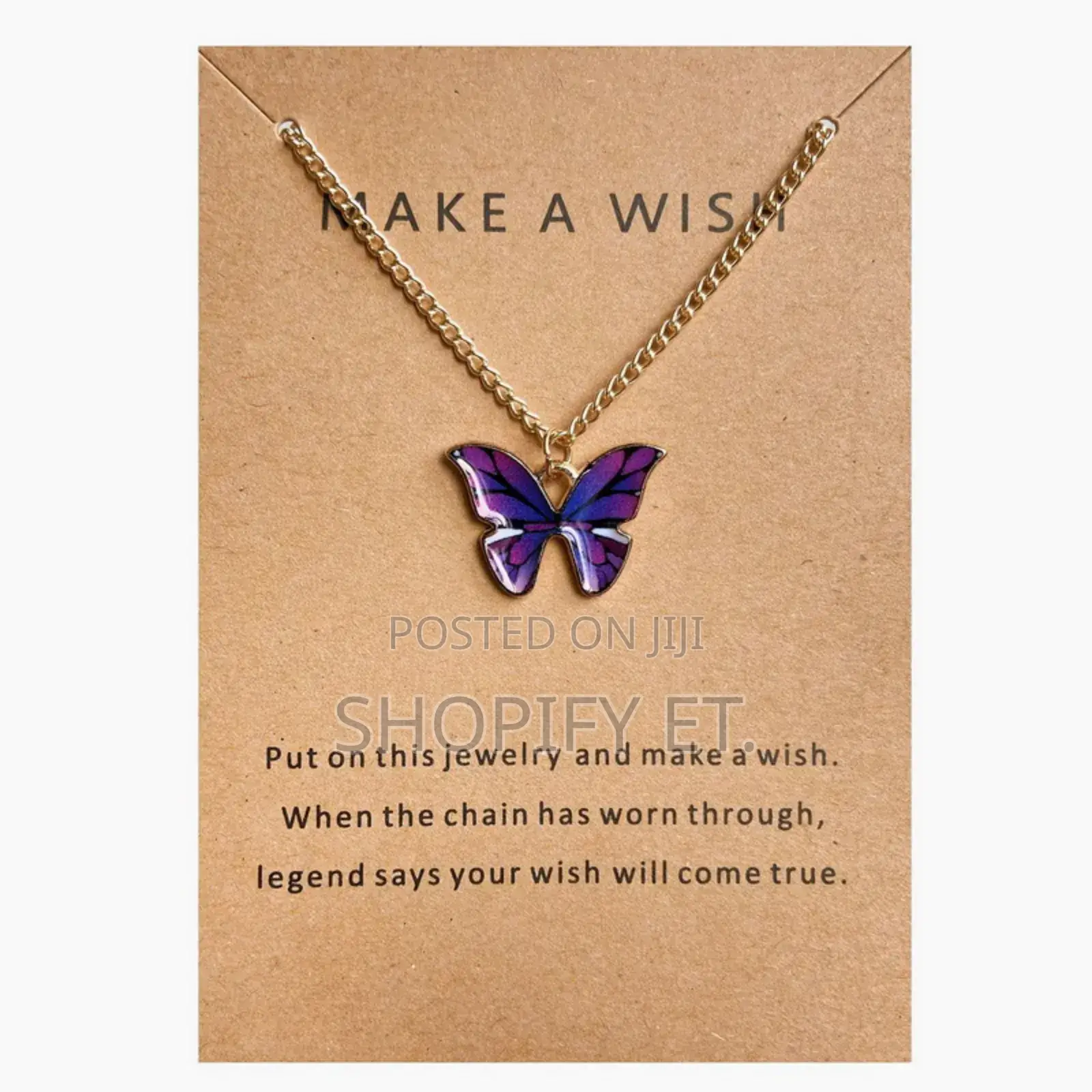 Butterfly Necklace(SHIEN)