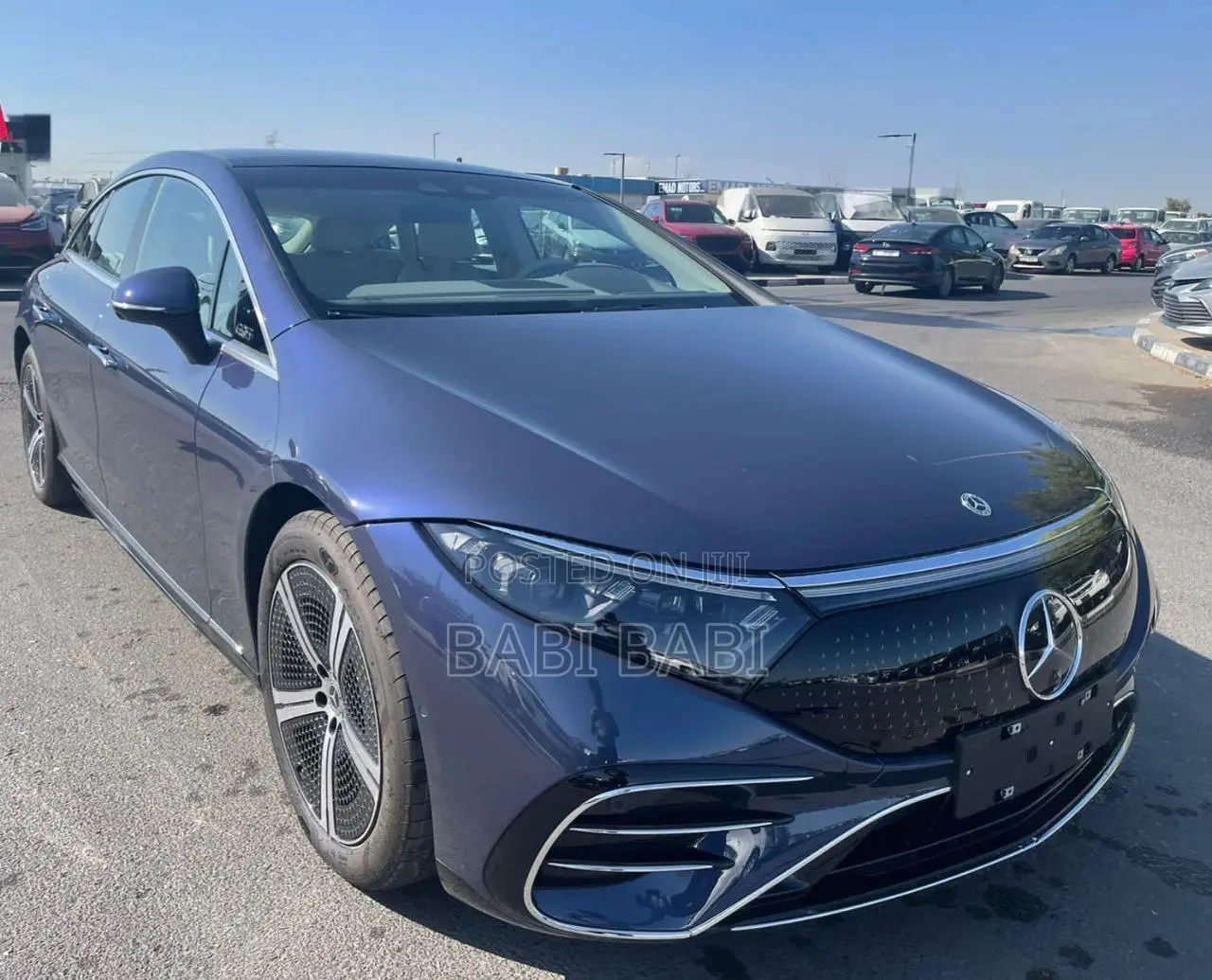 Mercedes-Benz EQE 2023 Matt Black