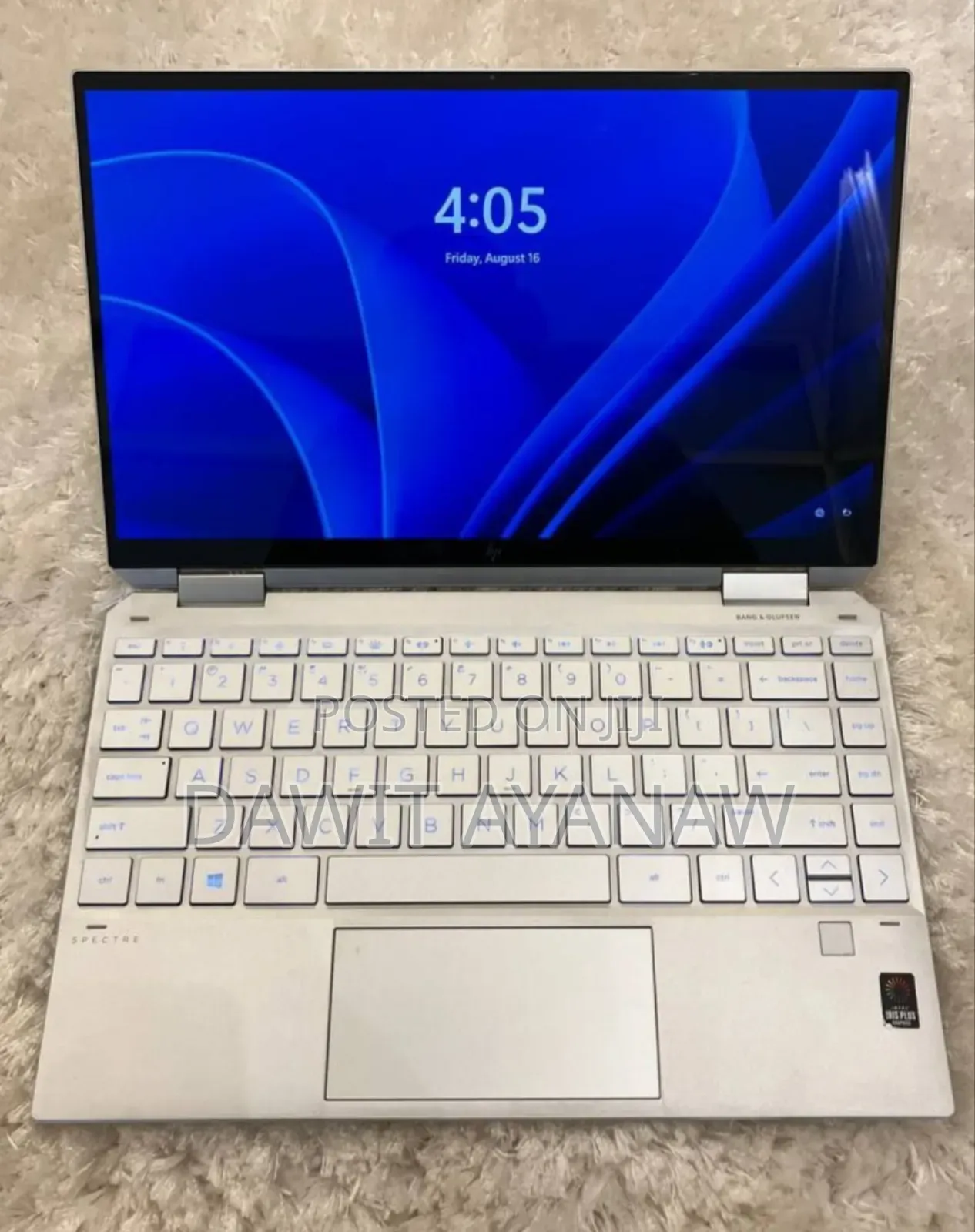 New Laptop HP Spectre 16GB Intel Core I5 SSD 512GB