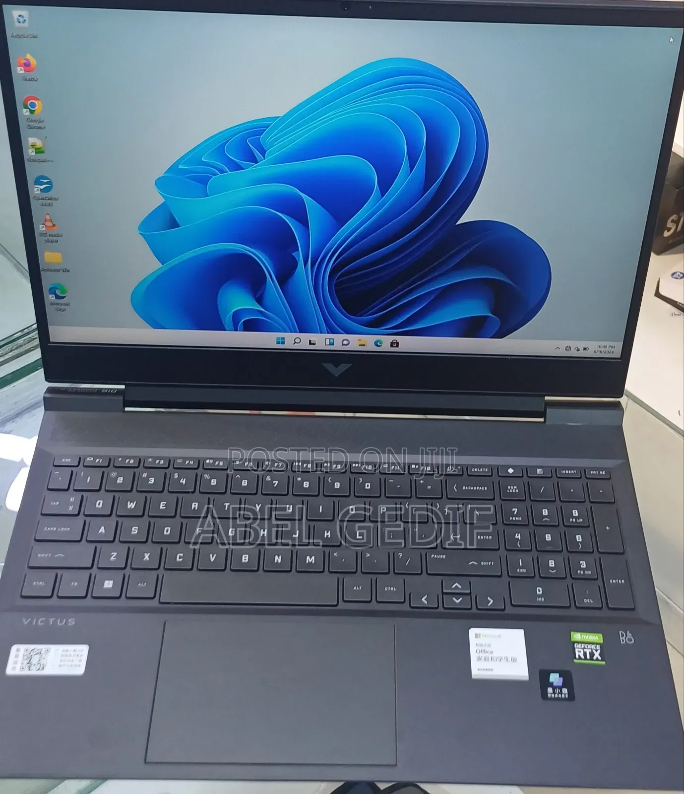 New Laptop HP Victus 16 16GB Intel Core I7 SSD 512GB