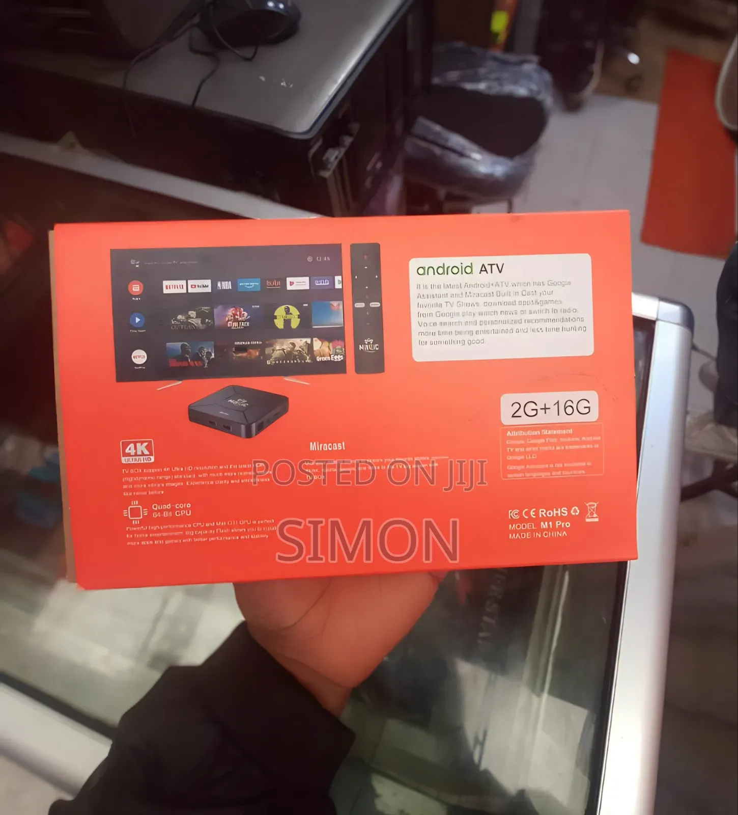 Magic Tv Box M1 Pro |16gb/2gb Ram| ቲቪ ስማርት ማድረጊያ ቲቪ ቦክስ