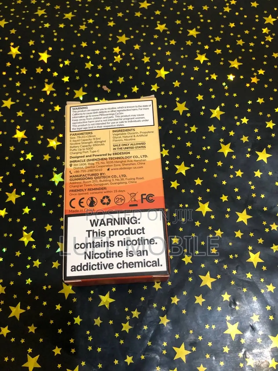 ሁካ Vape Electric Cigarettes