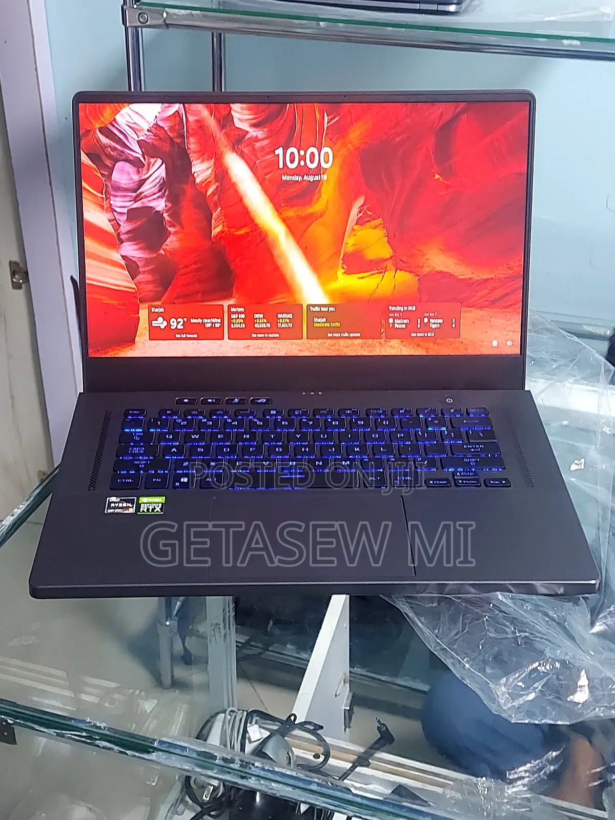 New Laptop Asus ROG Zephyrus G15 16GB Intel Core I7 SSD 512GB