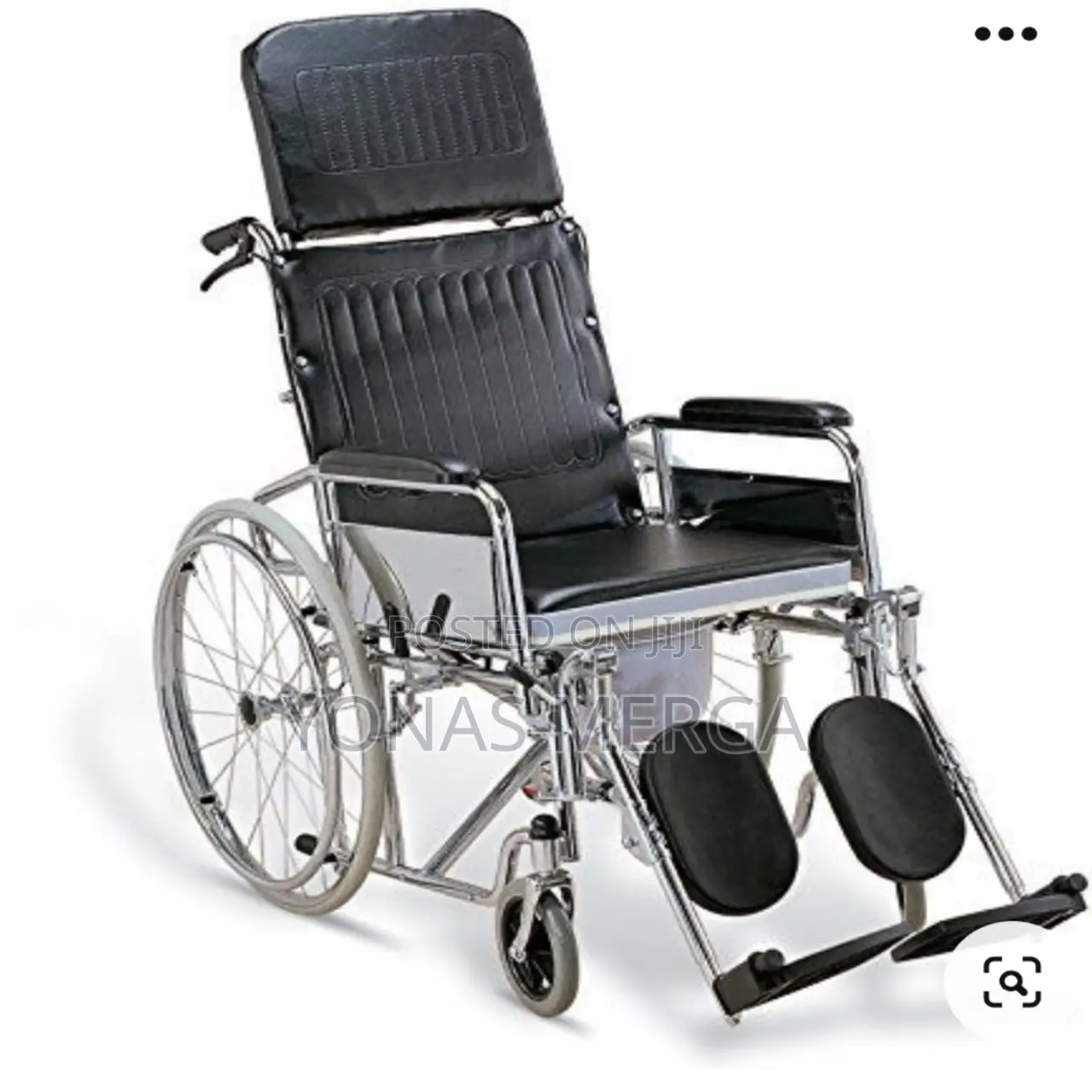 Bed Wheelchair 180°Adjusting Recline Back.Adjusting Leg Rest