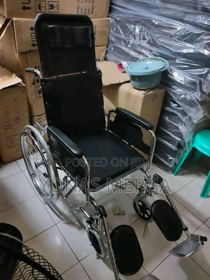 Imported Folding Wheelchair With Commode | Patients at Home