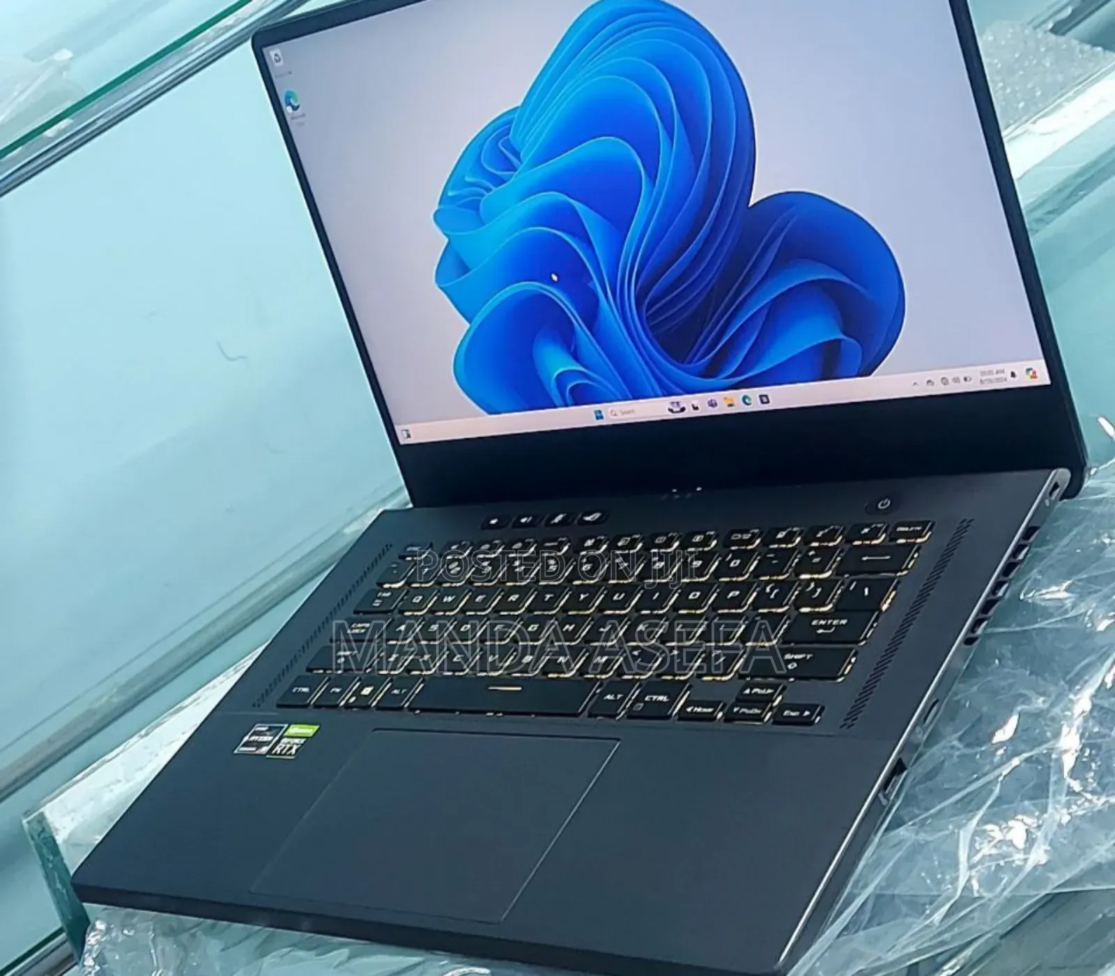 New Laptop Asus ROG Zephyrus G15 16GB Intel Core I7 SSD 512GB