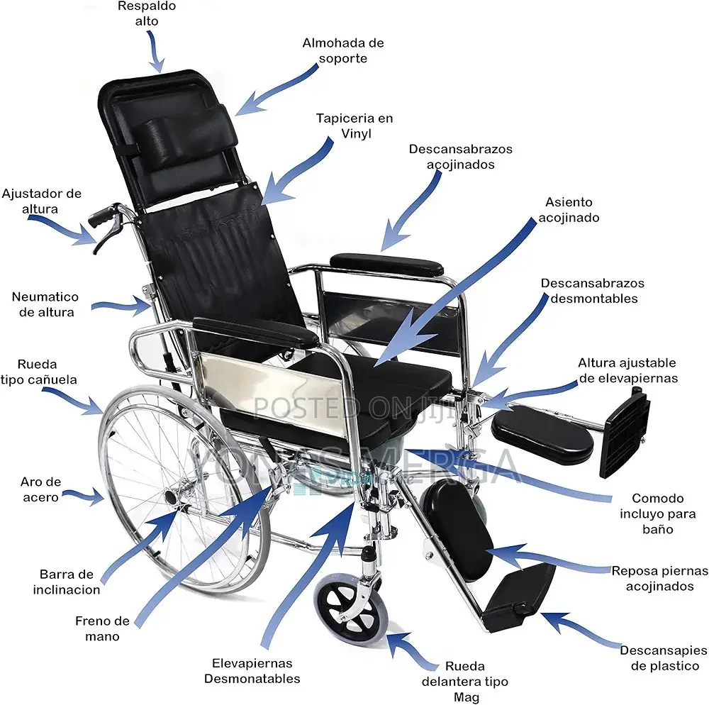 Wheelchair With Handbrakes Cerebral Palsy Adult Wheelchair