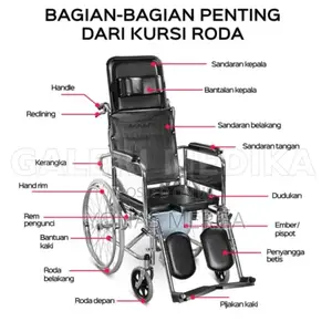 Bedside Wheelchair,Suitable for Seniors and Disabled Users