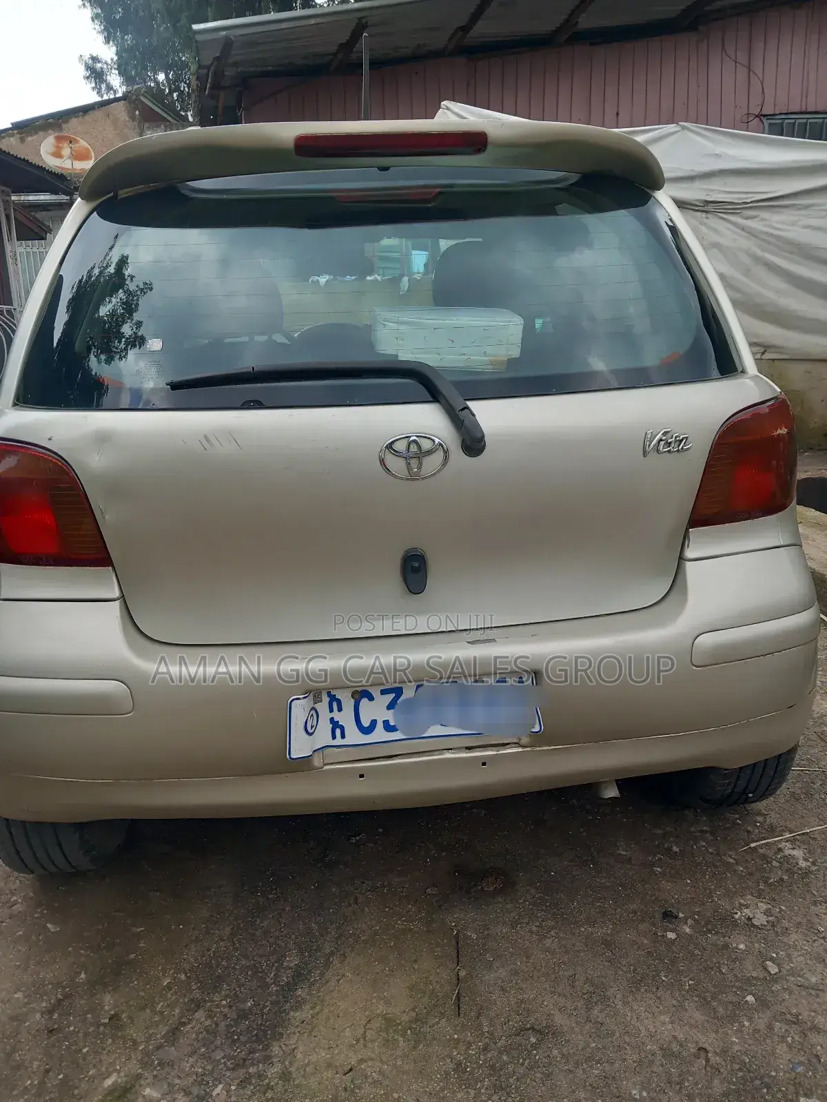 Toyota Vitz 2004 Gray