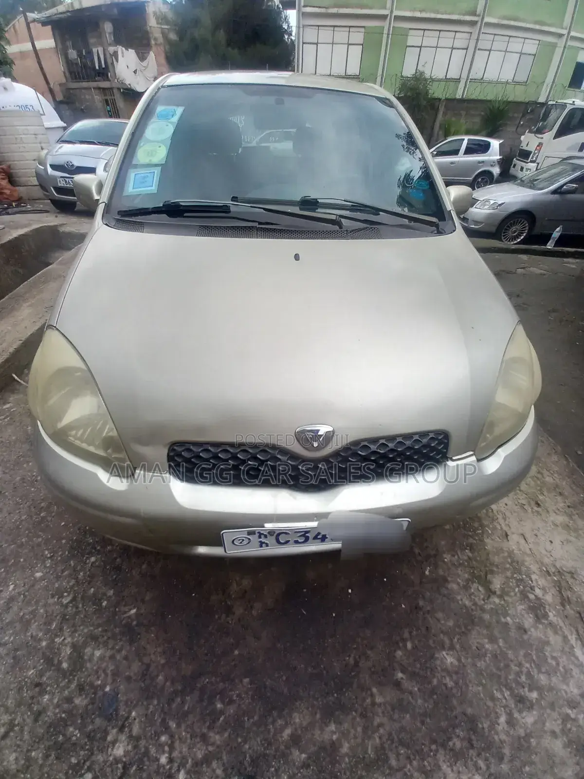 Toyota Vitz 2004 Gray